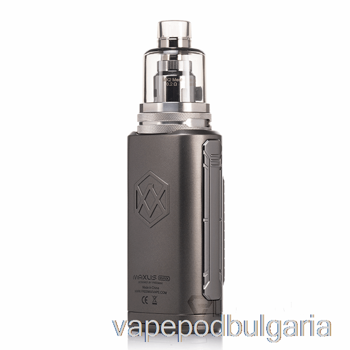 Vape 10000 Дръпки Freemax Maxus Max 168w Starter Kit Gunmetal